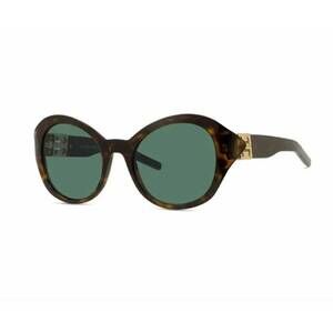 NEW GIVENCHY women's liquid logo round cateye sunglasses in brown